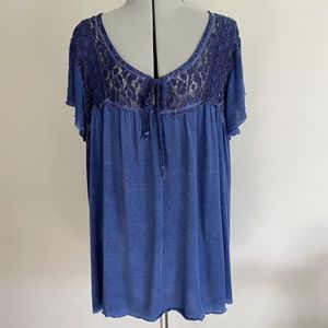 Unity World Wear Comfy Knit Tunic Size LARGE - Pre-Owned